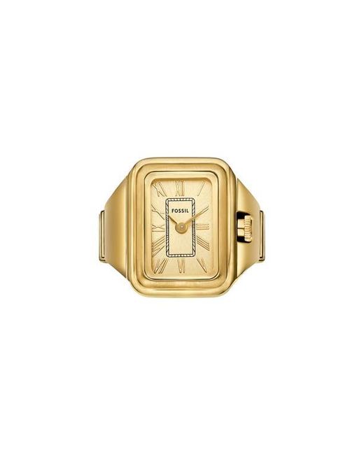 Fossil Metallic Raquel Watch Ring, 14Mm