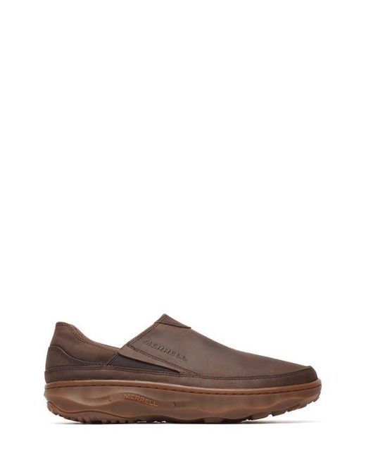 Merrell Brown Silvo Moc Slip-On for men