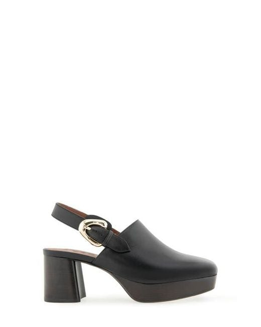 Aerosoles Black Shayla Platform Clog