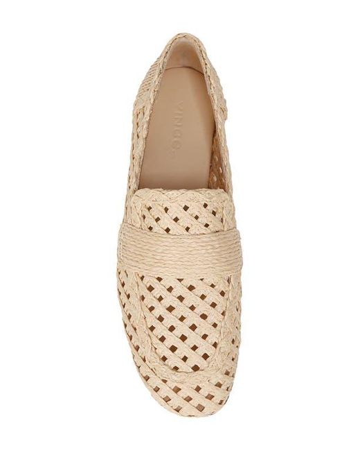 Vince Natural Davis Raffia Loafer