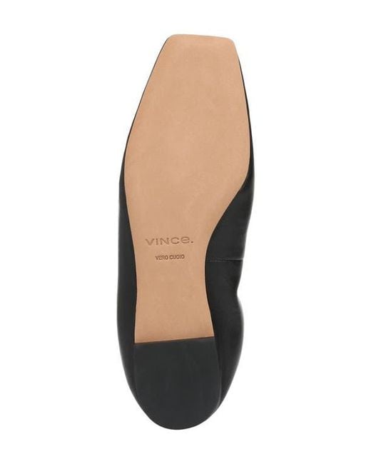 Vince Black Darla Ballet Flat