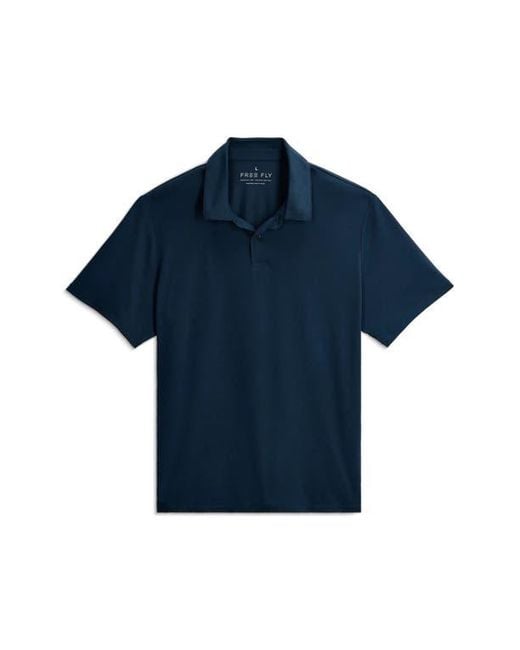 Free Fly Blue Elevate Polo for men