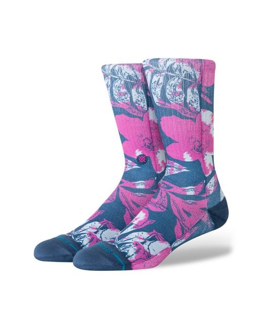 Stance Blue Lihue Crew Socks for men