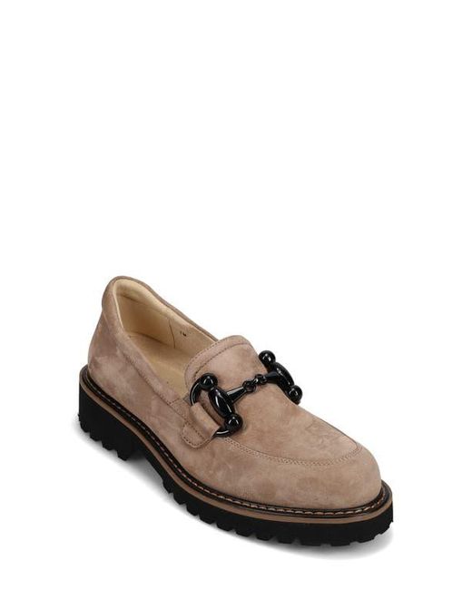 Vaneli Brown Zimmy Platform Bit Loafer