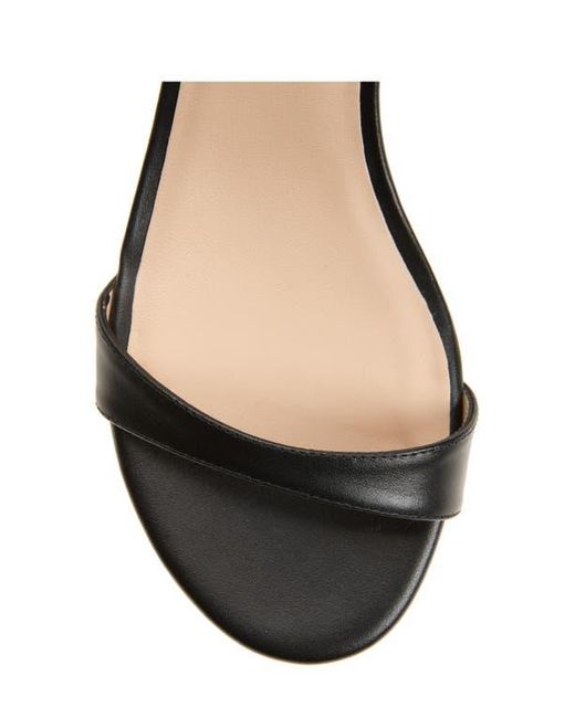 Stuart Weitzman White Nudist Wrap Sandal