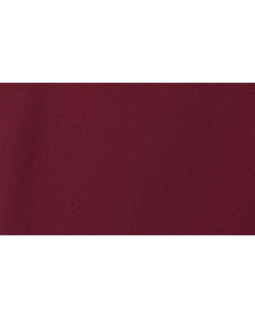 Mango Red Belt Wrap Sleeveless Jumpsuit