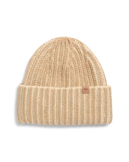 Ugg Natural Chunky Plaited Beanie