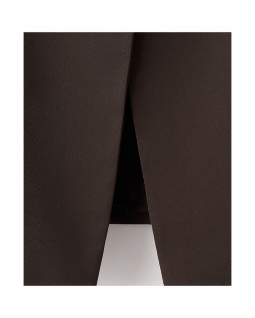 Mango Black Notch Lapel Vest