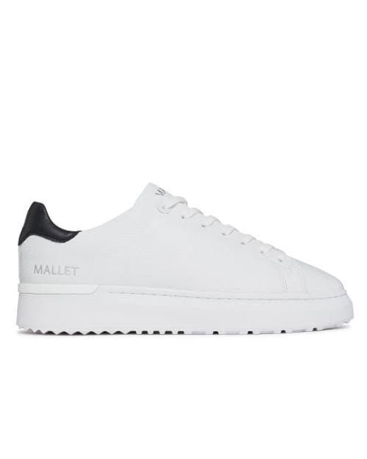 Mallet Blue Grftr Lite Carbon Fibre Dip Sneakers for men