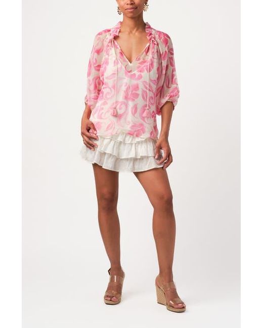 Calypso St. Barth Pink Harper Top