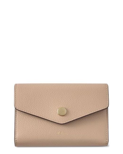 Mulberry Natural Snap Leather Wallet