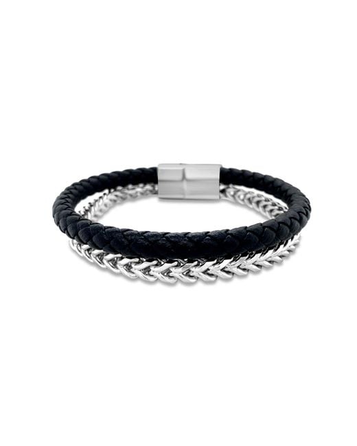 Anna Zuckerman Blue Ox Link Cuff for men