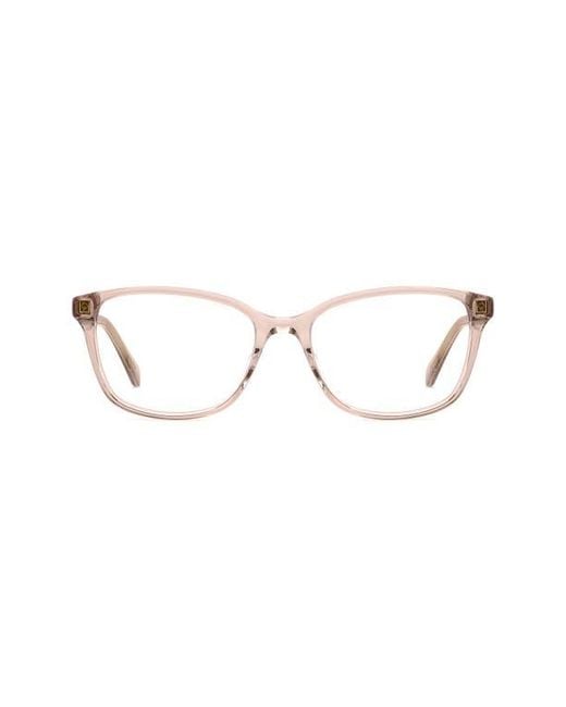 Kate Spade Pink Reilly 55Mm Rectangular Reading Glasses