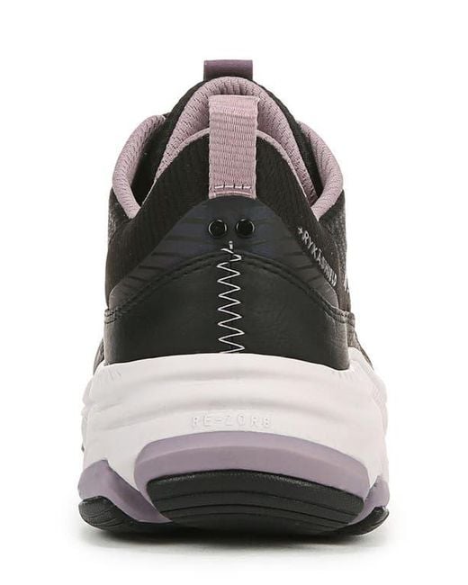 Ryka Black Devoted Rs Walking Sneaker