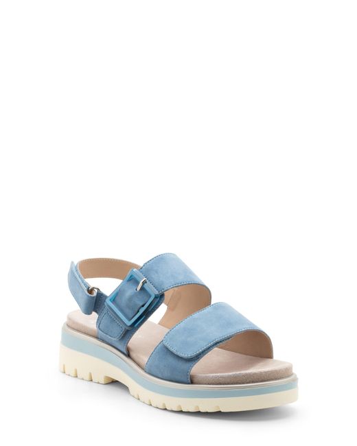 Ara Blue Marbella Slingback Platform Sandal