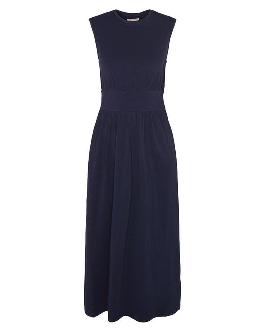 Barbour Blue Maisie Midi Dress
