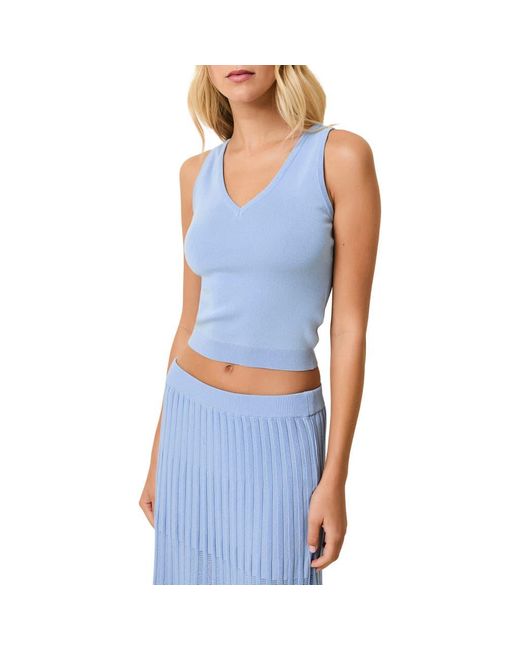 Solid & Striped Blue The Tabitha Sweater Tank
