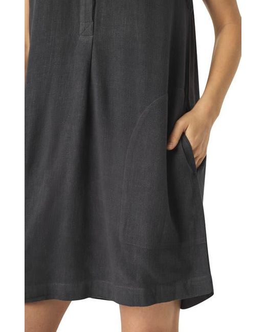 Splendid Black Wren Shift Minidress