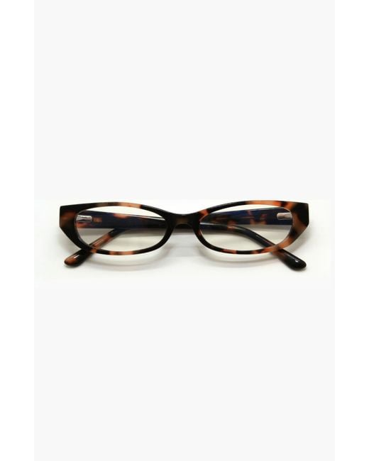 INDY Brown Gisele Light Glasses