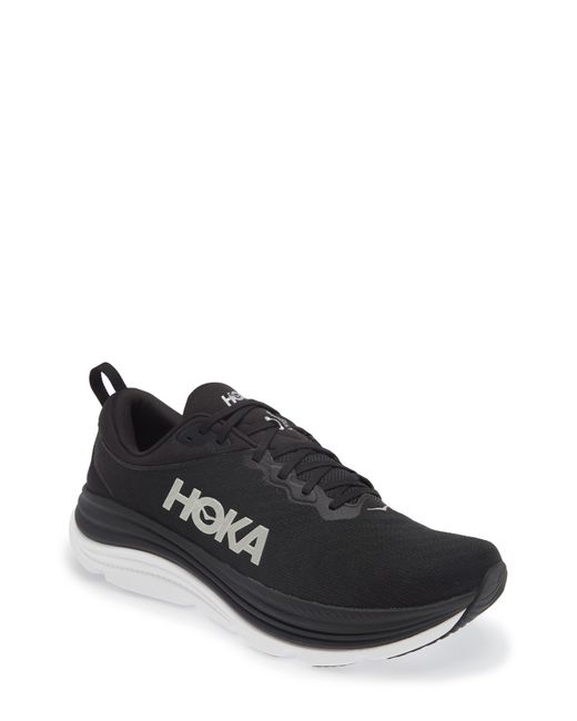 Hoka One One Black Gaviota 5 Running Shoe for men
