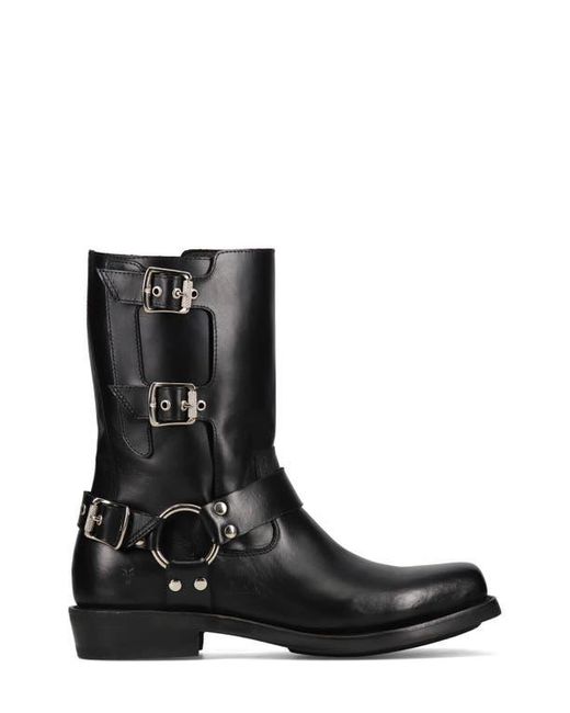 Frye Black Conway Moto Harness Boot for men