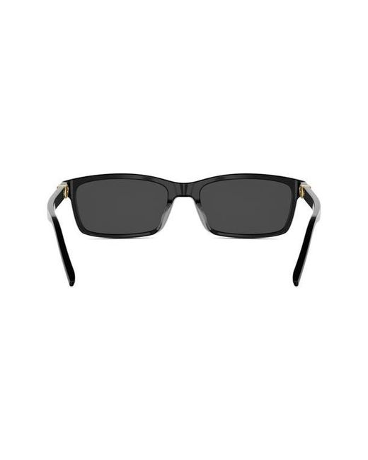Dior Gray Petit Cd S1I 54Mm Rectangular Sunglasses