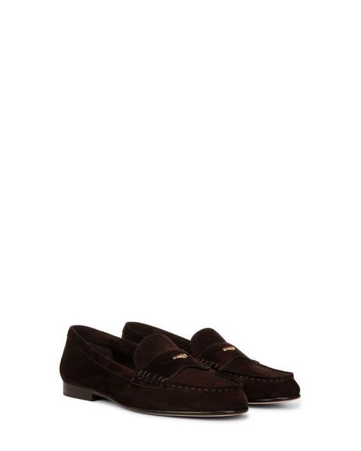 Veronica Beard Black Penny Loafer
