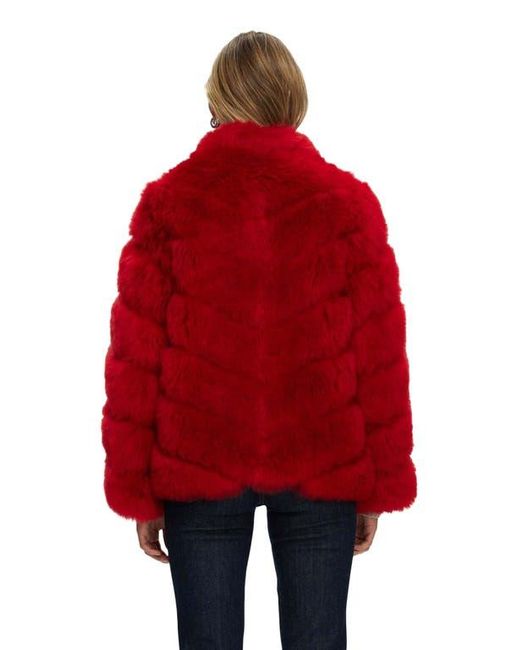 Gorski Red Select Cashmere Goat Jacket