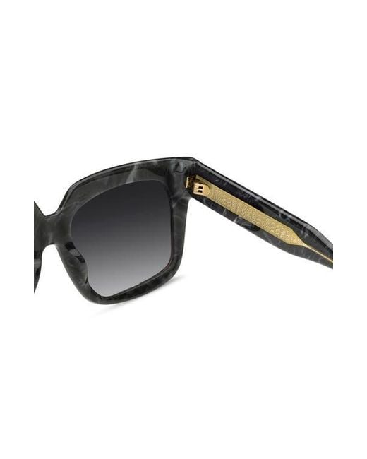 Marc Jacobs Black 54Mm Rectangular Sunglasses for men