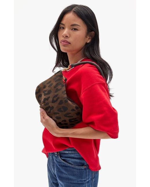 Clare V. Brown Petit Moyen Woven Messenger Bag