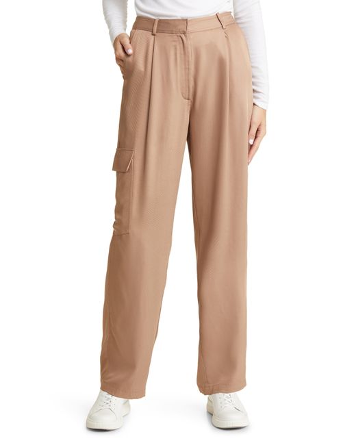 Nordstrom Natural Utility Twill Cargo Pants