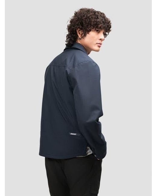 Jacket Blue Eden Shirt Jacket for men