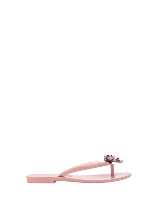 Melissa Pink Harmonic Iris Flip Flop