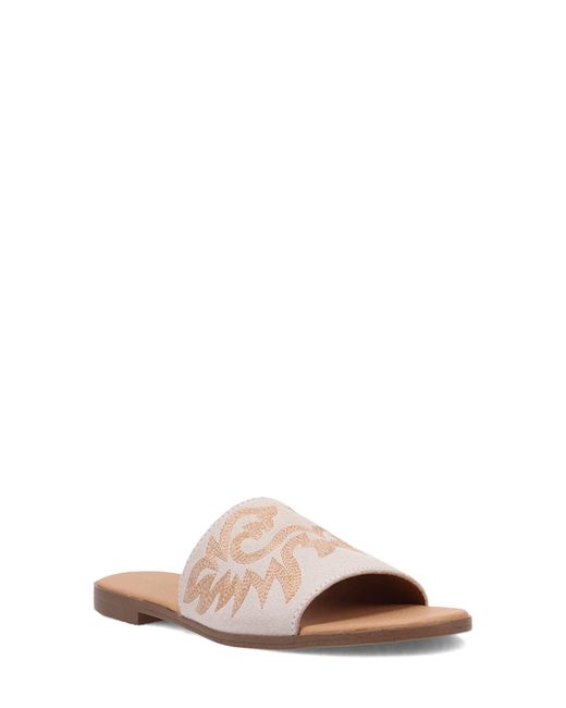 Dingo White Lasso Sandal
