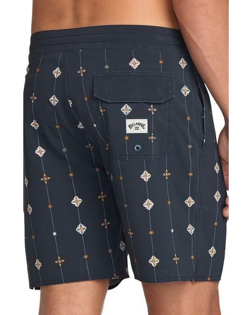 Billabong Blue Good Times Lo Tide Board Shorts for men