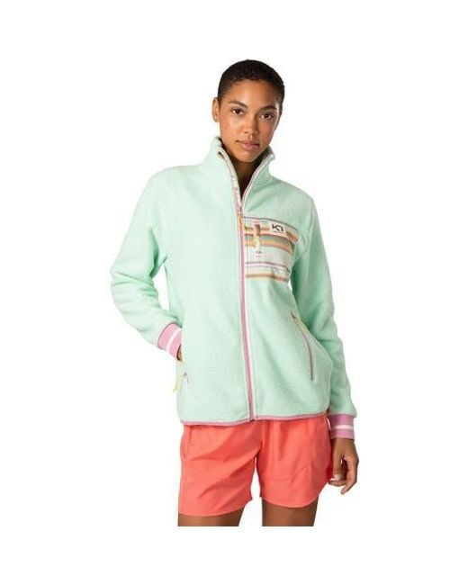 Kari Traa Green Rothe Midlayer Jacket