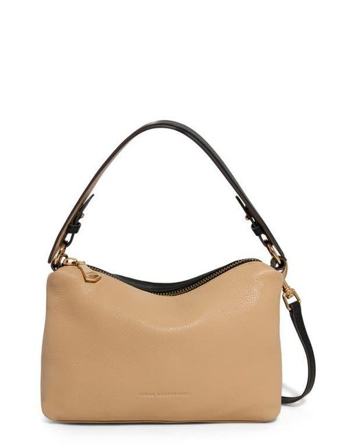 Aimee Kestenberg Brown Ava Convertible Leather Shoulder Bag