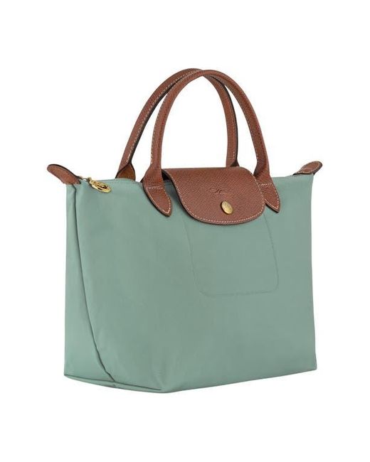 Longchamp Blue Small Le Pliage Original Top Handle Bag