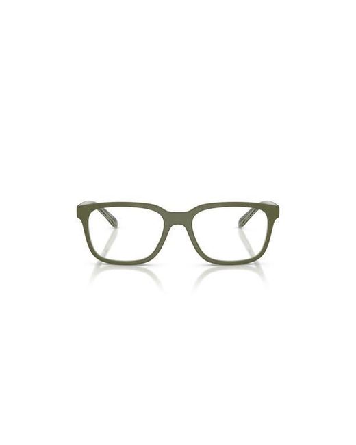 Arnette Green 54Mm Square Optical Glasses for men