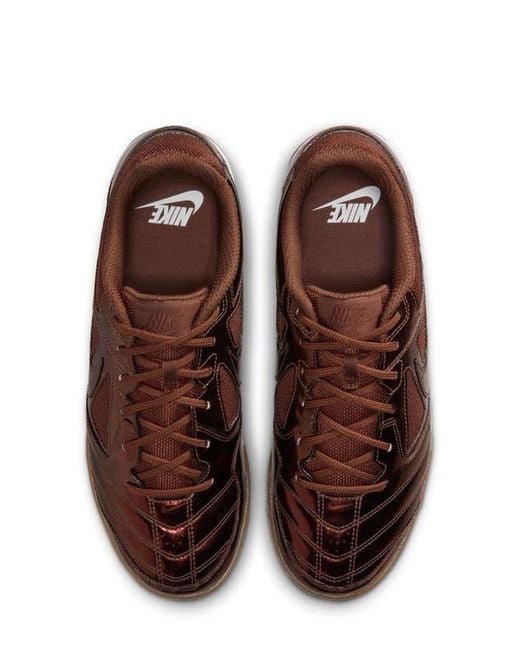 Nike Brown Gato Lv8 Soccer Sneaker for men