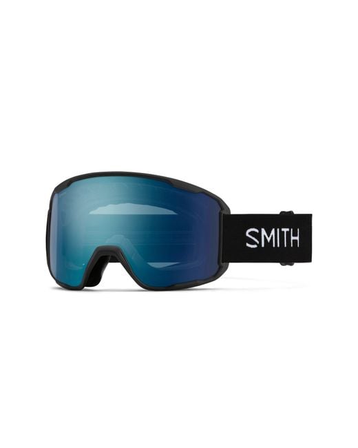 Smith Blue Preview Chromapop Shield Snow Goggles