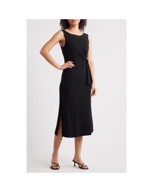 loveappella petite maxi dress Loveappella V-Neck Jersey Maxi Dress