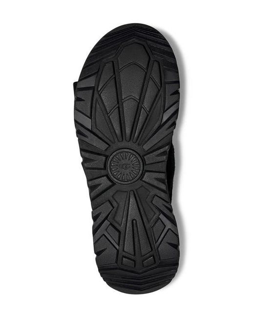 Ugg Black Captrail Slide Sandal