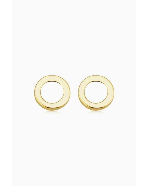 Oradina Multicolor 14K Full Circle Studs