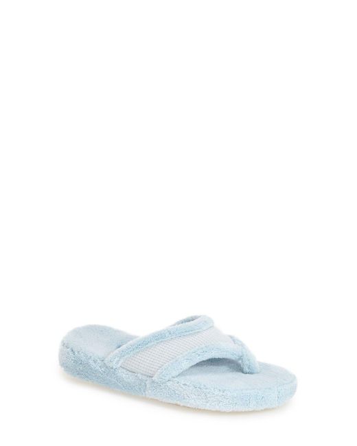 Acorn Waffle Spa Slipper in White Lyst