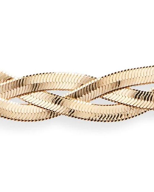 Child Of Wild White Aureline Braided Necklace