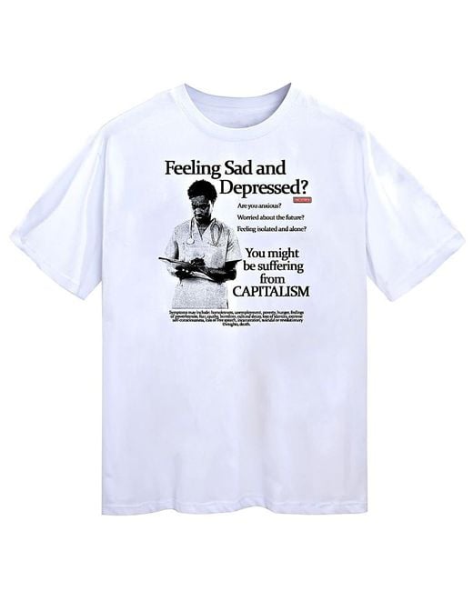 VERYRARE White Capitalism Tee for men