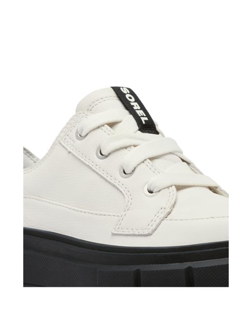 Sorel White Caribou X Waterproof Platform Sneaker