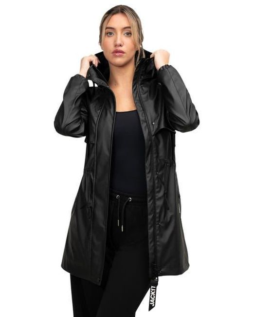 Jacket Black Aurora Cape Raincoat