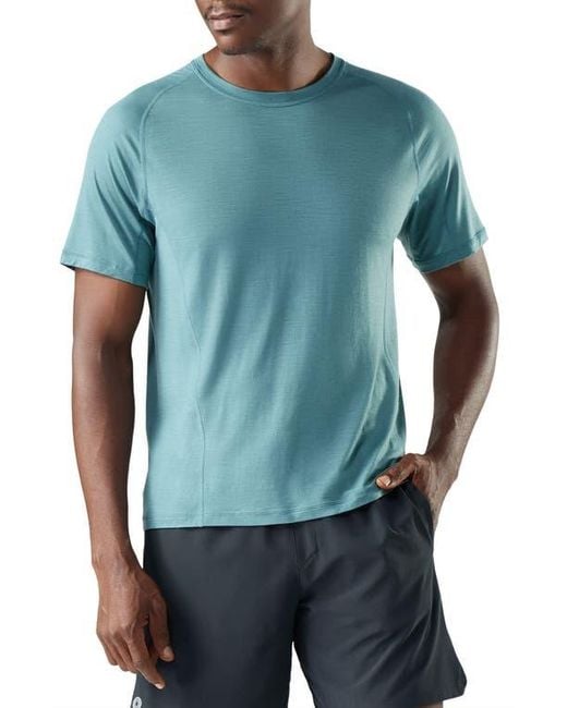Smartwool Green Active Ultralight Performance T-Shirt for men